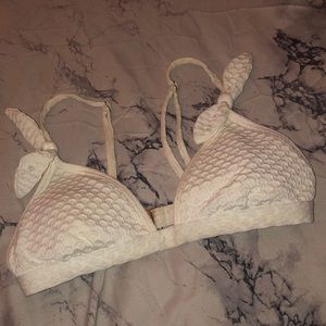 White Xhilaration bikini top